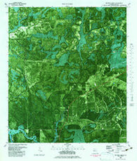 Wetappo Creek Florida Historical topographic map, 1:24000 scale, 7.5 X 7.5 Minute, Year 1982