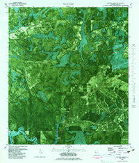 Wetappo Creek Florida Historical topographic map, 1:24000 scale, 7.5 X 7.5 Minute, Year 1982