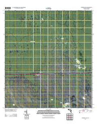 Whidden Lake Florida Historical topographic map, 1:24000 scale, 7.5 X 7.5 Minute, Year 2012