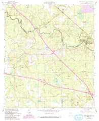 White Springs West Florida Historical topographic map, 1:24000 scale, 7.5 X 7.5 Minute, Year 1961