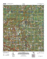 White Springs East Florida Historical topographic map, 1:24000 scale, 7.5 X 7.5 Minute, Year 2012