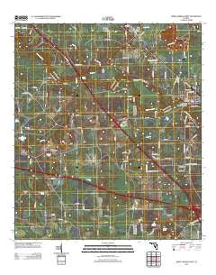 White Springs West Florida Historical topographic map, 1:24000 scale, 7.5 X 7.5 Minute, Year 2012