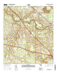 White Springs West Florida Current topographic map, 1:24000 scale, 7.5 X 7.5 Minute, Year 2015