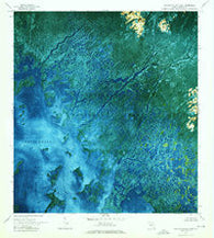 Whitewater Bay East Florida Historical topographic map, 1:24000 scale, 7.5 X 7.5 Minute, Year 1972