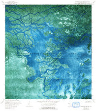 Whitewater Bay West Florida Historical topographic map, 1:24000 scale, 7.5 X 7.5 Minute, Year 1972