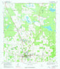 Williston Florida Historical topographic map, 1:24000 scale, 7.5 X 7.5 Minute, Year 1969