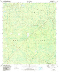 Wilma Florida Historical topographic map, 1:24000 scale, 7.5 X 7.5 Minute, Year 1990