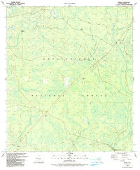 Wilma Florida Historical topographic map, 1:24000 scale, 7.5 X 7.5 Minute, Year 1990