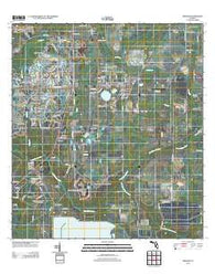 Wimauma Florida Historical topographic map, 1:24000 scale, 7.5 X 7.5 Minute, Year 2012