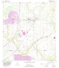 Wimauma Florida Historical topographic map, 1:24000 scale, 7.5 X 7.5 Minute, Year 1956
