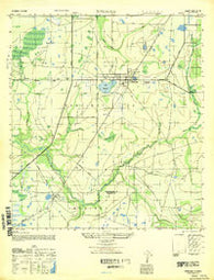 Wimauma Florida Historical topographic map, 1:25000 scale, 7.5 X 7.5 Minute, Year 1947