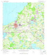 Winter Garden Florida Historical topographic map, 1:24000 scale, 7.5 X 7.5 Minute, Year 1956