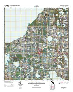 Winter Garden Florida Historical topographic map, 1:24000 scale, 7.5 X 7.5 Minute, Year 2012