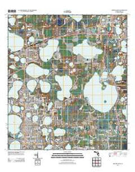 Winter Haven Florida Historical topographic map, 1:24000 scale, 7.5 X 7.5 Minute, Year 2012
