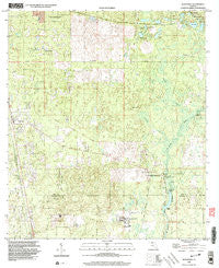 Woodville Florida Historical topographic map, 1:24000 scale, 7.5 X 7.5 Minute, Year 1999