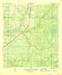 Youngstown Florida Historical topographic map, 1:31680 scale, 7.5 X 7.5 Minute, Year 1945