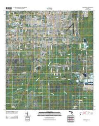 Zephyrhills Florida Historical topographic map, 1:24000 scale, 7.5 X 7.5 Minute, Year 2012