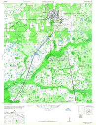 Zephyrhills Florida Historical topographic map, 1:24000 scale, 7.5 X 7.5 Minute, Year 1947