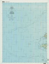 Unikappi Federated States of Micronesia Historical topographic map, 1:25000 scale, 7.5 X 7.5 Minute, Year 1997