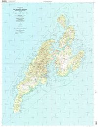 Yap Islands (Waqab) Federated States of Micronesia Historical topographic map, 1:25000 scale, 7.5 X 7.5 Minute, Year 1996