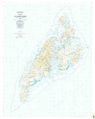 Yap Islands (Waqab) Federated States of Micronesia Historical topographic map, 1:25000 scale, 7.5 X 7.5 Minute, Year 1983