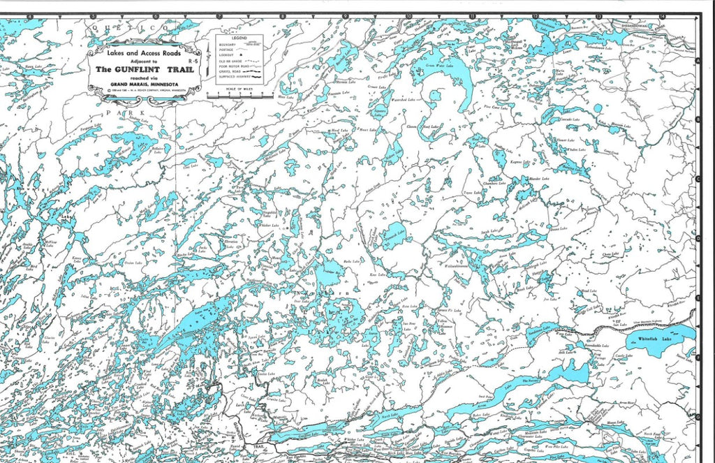 Buy map: Gunflint Trail Map Area Map – YellowMaps Map Store