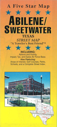 Buy map Abilene/Sweetwater : Texas : street map