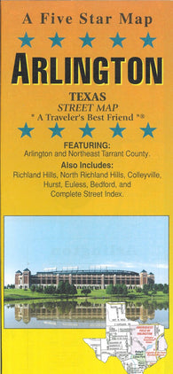 Buy map Arlington, TX City Map