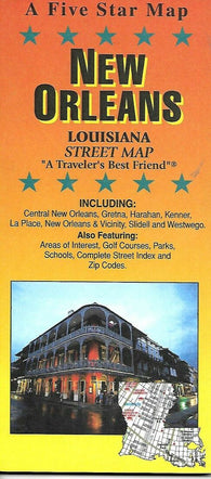 Buy map New Orleans, LA City Map