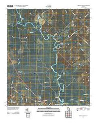 Abbeville North Georgia Historical topographic map, 1:24000 scale, 7.5 X 7.5 Minute, Year 2011