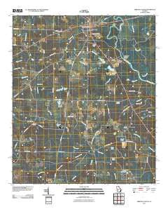 Abbeville South Georgia Historical topographic map, 1:24000 scale, 7.5 X 7.5 Minute, Year 2011