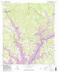 Abbottsford Georgia Historical topographic map, 1:24000 scale, 7.5 X 7.5 Minute, Year 1964