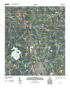 Adel Georgia Historical topographic map, 1:24000 scale, 7.5 X 7.5 Minute, Year 2011