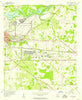 Albany East Georgia Historical topographic map, 1:24000 scale, 7.5 X 7.5 Minute, Year 1956