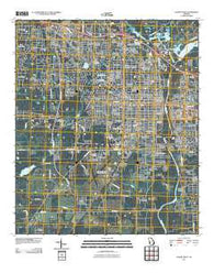 Albany West Georgia Historical topographic map, 1:24000 scale, 7.5 X 7.5 Minute, Year 2011