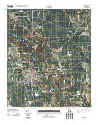 Alma Georgia Historical topographic map, 1:24000 scale, 7.5 X 7.5 Minute, Year 2011