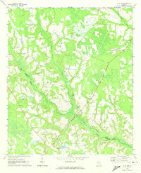 Alma NW Georgia Historical topographic map, 1:24000 scale, 7.5 X 7.5 Minute, Year 1971