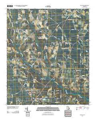 Alma NW Georgia Historical topographic map, 1:24000 scale, 7.5 X 7.5 Minute, Year 2011