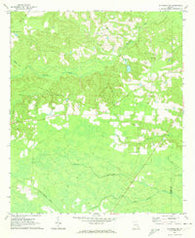 Altamaha SW Georgia Historical topographic map, 1:24000 scale, 7.5 X 7.5 Minute, Year 1970