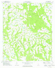Amboy Georgia Historical topographic map, 1:24000 scale, 7.5 X 7.5 Minute, Year 1974
