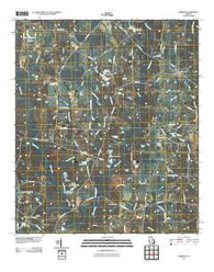 Ambrose Georgia Historical topographic map, 1:24000 scale, 7.5 X 7.5 Minute, Year 2011