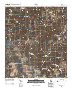 Andersonville Georgia Historical topographic map, 1:24000 scale, 7.5 X 7.5 Minute, Year 2011