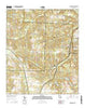 Andersonville Georgia Current topographic map, 1:24000 scale, 7.5 X 7.5 Minute, Year 2014