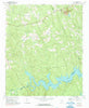 Aonia Georgia Historical topographic map, 1:24000 scale, 7.5 X 7.5 Minute, Year 1972