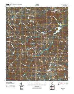 Appling Georgia Historical topographic map, 1:24000 scale, 7.5 X 7.5 Minute, Year 2011