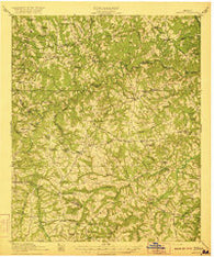 Appling Georgia Historical topographic map, 1:62500 scale, 15 X 15 Minute, Year 1921
