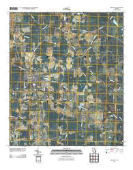 Arlington Georgia Historical topographic map, 1:24000 scale, 7.5 X 7.5 Minute, Year 2011