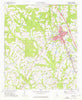 Ashburn Georgia Historical topographic map, 1:24000 scale, 7.5 X 7.5 Minute, Year 1973