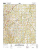 Athens East Georgia Current topographic map, 1:24000 scale, 7.5 X 7.5 Minute, Year 2014