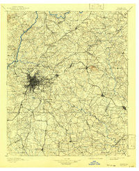 Atlanta Georgia Historical topographic map, 1:125000 scale, 30 X 30 Minute, Year 1895